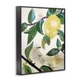 thumbnail image 2 of Stupell Industries Rustic Lodge Vivid Yellow Lemon Citrus Fruit Bird Perched Black Framed Giclee Art, 11 x 14, by Robin Maria, 2 of 7