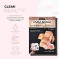 thumbnail image 6 of AZURE Rose Gold Luxury Hydrating Face Mask- Hydrating, Firming, and Anti Aging Facial Mask - Combats Skin Damage - With Rosehip Oil, Hyaluronic Acid & Collagen - Skin Care Made in Korea - 5 Pack, 6 of 6