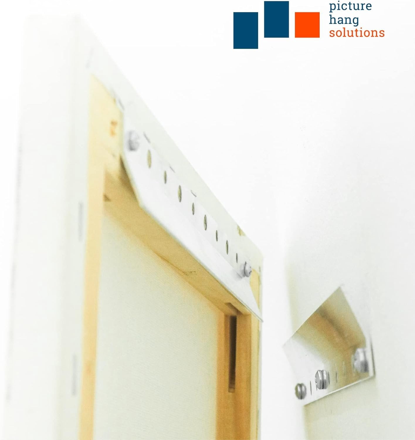Picture Hang Solutions 10 in Flare French Cleats for Wood Frames 50-lb Capacity 30 Pairs per Pack