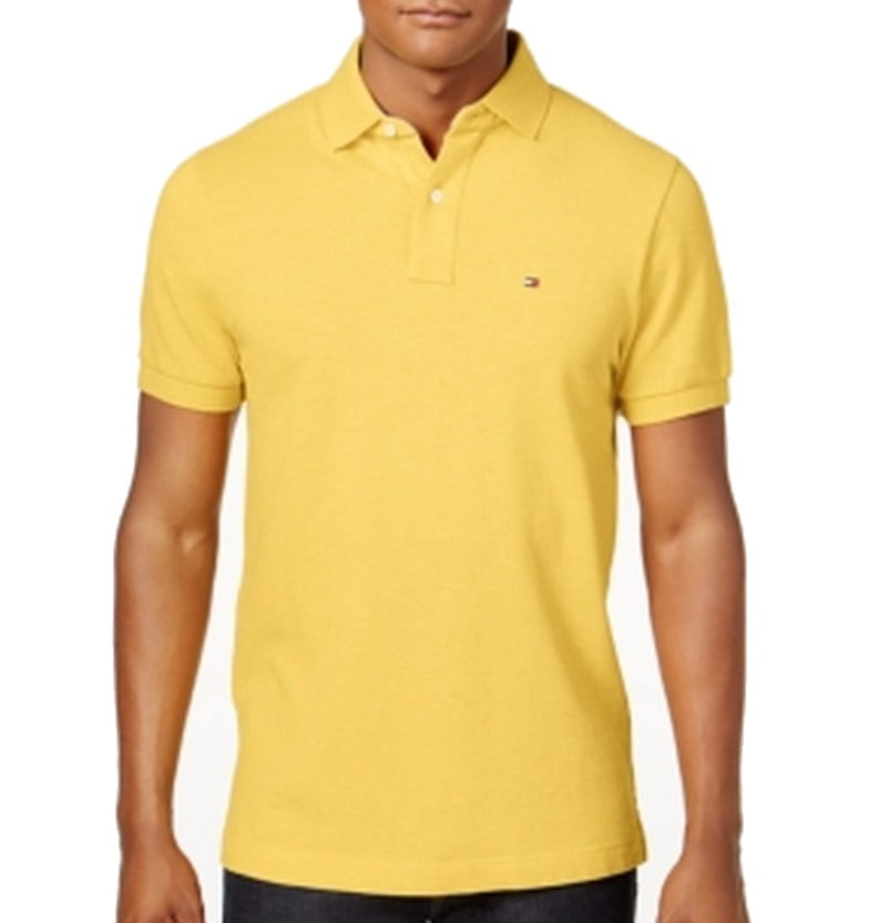 Tommy Hilfiger NEW Lemon Yellow Mens Size XL Polo Shirt - Walmart.com