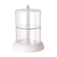 thumbnail image 1 of LCXmlly Storage Container Rotatable Storage Box Spacesaving 360 Degree Rotation Rubber Band Jewelry Makeup Puff Case for Daily Use, 1 of 6
