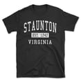 thumbnail image 1 of Staunton Virginia Classic Established Men's Cotton T-Shirt, 1 of 1