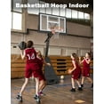 thumbnail image 7 of Cofiyard Portable Basketball Hoop, 44" Shatter-Proof Polycarbonate Backboard, 5.25-10FT Height Adjustable with Portable Wheels for Youth and Adults, 7 of 7