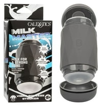 Milk Master Vibro Squeeze Stroker - Black