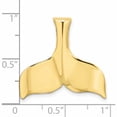 thumbnail image 2 of 10K Yellow Gold 3-D Polished Whale Tail Charm (22.4 X 23.6) Made In United States -Jewelry By Sweet Pea, 2 of 5