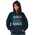 thumbnail image 5 of American Freedom Declare Independence Unisex Plus Fleece Graphic Sweatshirt Brisco Brands 3X, 5 of 6