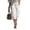 4#c White, variant on Womens Capris with Pockets Loose Fit Casual Capri Pants Dressy Lightweight Ladies Baggy Cargo Pants for Hiking Army Green S