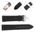thumbnail image 2 of Shisuyan Mens Watch Straps Black Leather 1Pack 4.7X0.9In, 2 of 9