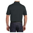 thumbnail image 2 of Yellow Rooster Men's Micropique Sport-Wick Pocket Polo Iron Grey M, 2 of 8