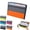 Orange, variant on 13 Pocket Expanding File Folder,Important Document Organizer,Plastic Accordion File Organizer with Zipper,A4 Size for Office,Home,and Travel