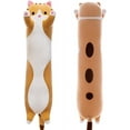 thumbnail image 1 of Long Oreiller en Peluche Chat, Oreiller de Corps Chat Long Oreiller de Sommeil, 1 of 5