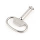 thumbnail image 2 of Llave de armario eléctrico de bloqueo de clave de seguridad para máquinas portátiles de metal Tono plata, 2 of 2