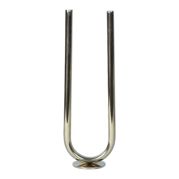 Beloved Modern U Shaped Candle Holder in Silver