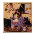 thumbnail image 2 of Warm Cute Girl Bead Art Kit with Frame, 3D Rhinestone DIY Wall Decoration for Bedroom, Living Room, Dorm, Office and Cozy Home Decor Gift, 2 of 6
