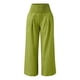 thumbnail image 2 of Pantalones casual para mujer Inicio Pantalones altos Pantalones de pierna Color Cintura ancha Sueltos Mujeres Sólido Sexy Pantalones casuales de mujer, 2 of 5