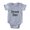 Heather Grey, variant on CafePress - FIN Dream Date - Cute Infant Baby Football Bodysuit