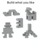 thumbnail image 5 of Ttehgb Toy Classic Bulk Brick Block 2X4 Ladrillo De Construcción De 200 Piezas Gris Claro Compatible con Piezas Y Piezas 3001 Juego De Juego Creativo - Compatible con Las Principales Marcas(Color:Gris, 5 of 5
