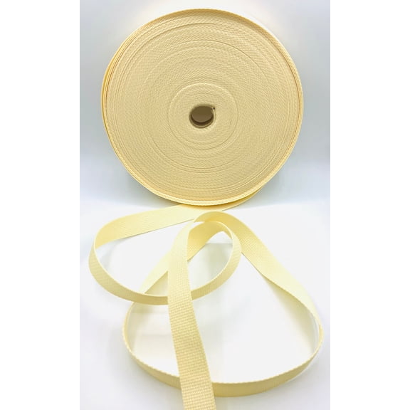NATURAL 1 INCH POLYPROPYLENE WEBBING