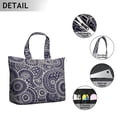 thumbnail image 3 of Abstract Decorative Pattern Travel Tote - Lightweight & Travel-Ready Design, 3 of 5