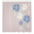 thumbnail image 2 of Ambesonne Art Shower Curtain, Fantasy Bridal Garden Spring, 69"Wx70"L, Pale Salmon, 2 of 4
