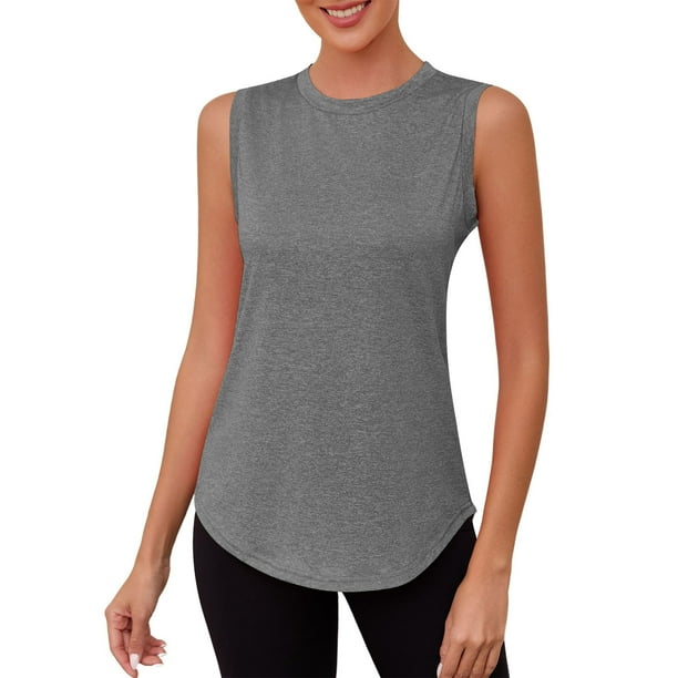 mfyjkho Tops Para Mujer, Blusa Holgada De Manga Corta Con Lentejuelas Y Cuello Redondo Para Mujer Tops De Tallas Grandes Xl