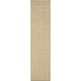 thumbnail image 3 of SAFAVIEH Natural Fiber Arbor Bordered Runner Rug, Natural/Olive, 2'6" x 12', 3 of 11