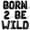 Black, variant on Letter Balloons - BORN 2 BE WILD 16" Inch Alphabet Letters Foil Mylar Balloon 2nd Birthday Party Banner (Rose Gold)