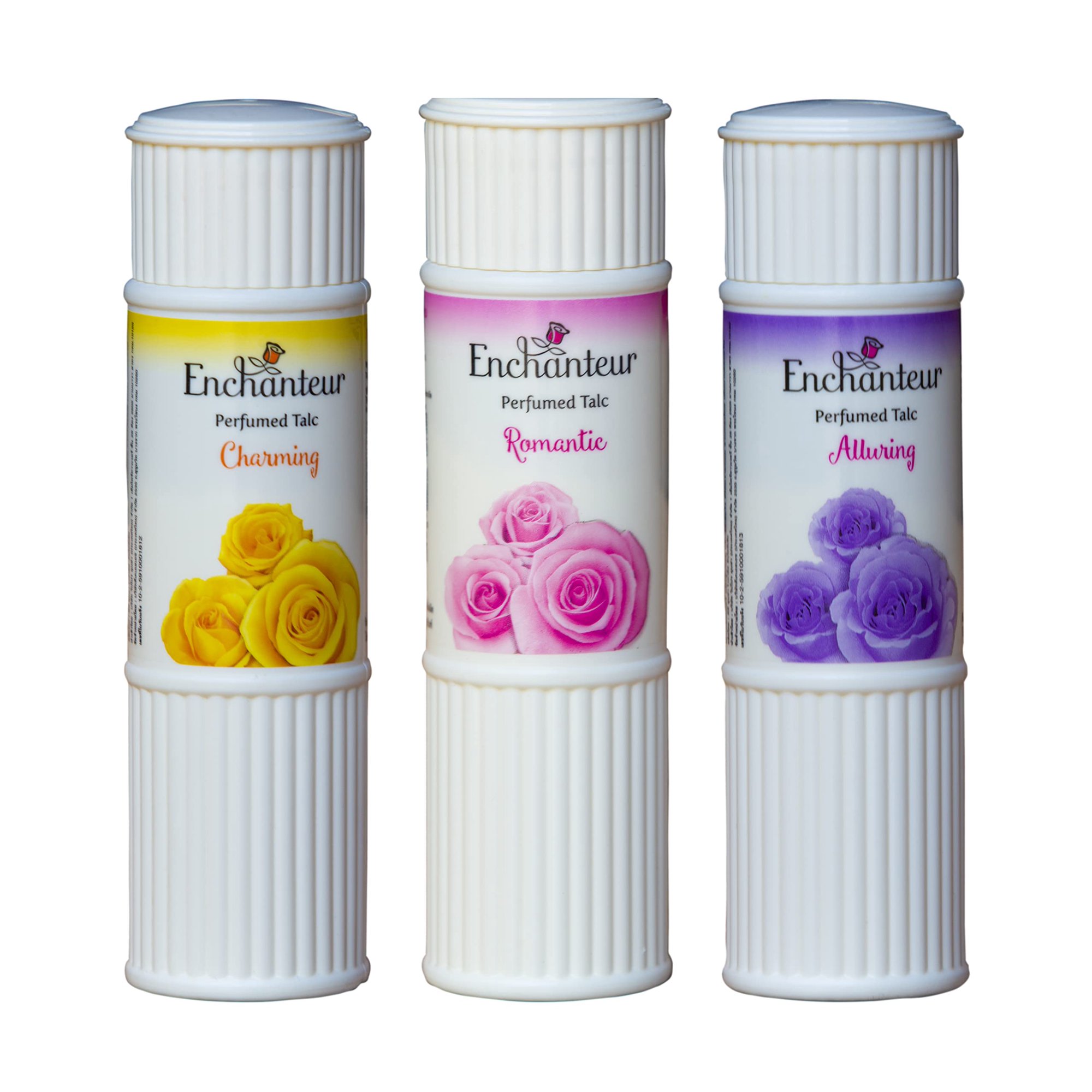 Talc Parfumé Enchanteur Aux Roses Et Muguet - 250g, Pour Femme, Neuf, Made In India