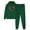 Green, variant on JURANMO Fashion Print 2 Piece Set for Women Hoodie Sweatsuit Casual Lightweight Long Sleeve Sweatshirts and Comfy Breathable Elastic Waist Sweatpants Matching Outfit Today's Deals Green S
