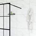 thumbnail image 5 of Kadyn Shower Glass Door, Shower Doors,34" X 72" Shower Door Walk-in Black Finish, 5 of 8