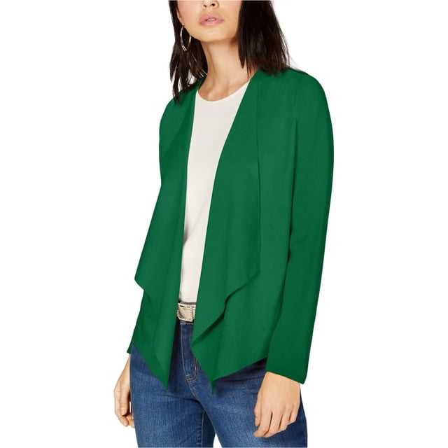 INC Femmes Drapé à l'Avant Moleskin Cardigan Haut