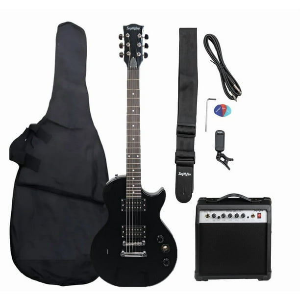Guitarra Eléctrica Les Paul Smithfire Lp-215 con Amplificador Funda Afinador