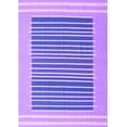thumbnail image 1 of Ahgly Company Indoor Rectangle Abstract Purple Contemporary Area Rugs, 6' x 9', 1 of 4