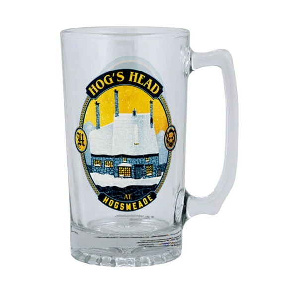 Universal Studios Harry Potter Hog's Head Glass Stein