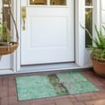 thumbnail image 6 of Addison Rugs Chantille Indoor/Outdoor Transitional Abstract Green Washable Rectangle Rug, 1'8" x 2'6", 6 of 6