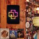 thumbnail image 4 of Placa Metal Vintage Neón Rammstein Pintura Hierro Rectangular Pared 20x30cm, 4 of 9
