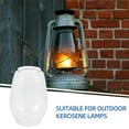 thumbnail image 2 of Cabilock Vintage Glass Lamp Shade Replacement for Kerosene Lanterns, Clear Hurricane Globe, Easy-to-Install Round Chimney for Outdoor Oil Lamps, 2 of 7
