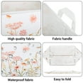 thumbnail image 4 of Laundry Basket, Laundry Hamper, Collapsible Laundry Baskets, Dirty Clothes Hamper, Waterproof with Foam Protected Aluminum Handles for College Dorm, Family (Dandelions), 4 of 7