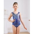 thumbnail image 5 of Aridak Leotards for Girls Gymnastics Sparkly Kids Dance Unitard Biketards with Shorts 4-11Years, 5 of 8