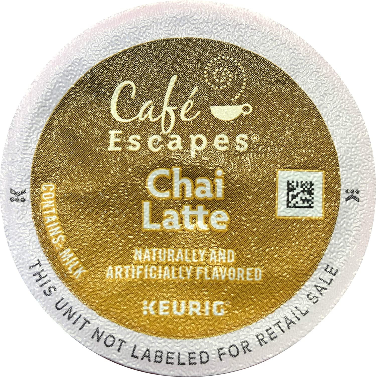 Cafe Escapes Chai Latte KCups, 16 Count (Packaging May Vary)