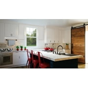Design House Brookings Assembled Shaker Style Base Kitchen Cabinet (30 x 34.5 x 24), Sherwin Williams® White