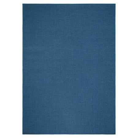 UPC: 0889048817739 | SAFAVIEH Martha Stewart Maximillian Solid Area Rug Blue 5 x 7