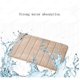 thumbnail image 3 of Alfombra de baño RBCKVXZ de 61 x 40 cm - Alfombra de baño de espuma viscoelástica con diseño de fibra, suave, absorbente y antideslizante, lavable a máquina, ideal como regalo de decoración para la, 3 of 6