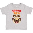 thumbnail image 3 of Inktastic Pug Dog Loved by a Pug Boys or Girls Toddler T-Shirt, 3 of 5