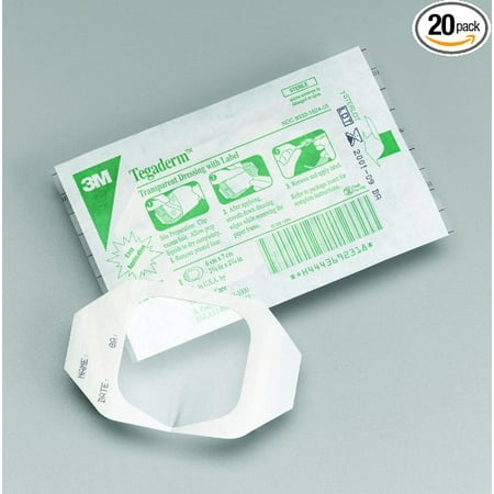 Suresite Transparent Film Dressing - Transparent Film Dressing 3M Tegaderm Rectangle 2-3/8 X 2-3/4 Inch Frame Style Delivery With Label 20/Pack