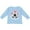 AE-Light Blue, variant on Inktastic Soccer Princess- Tiara Girls Long Sleeve Toddler T-Shirt