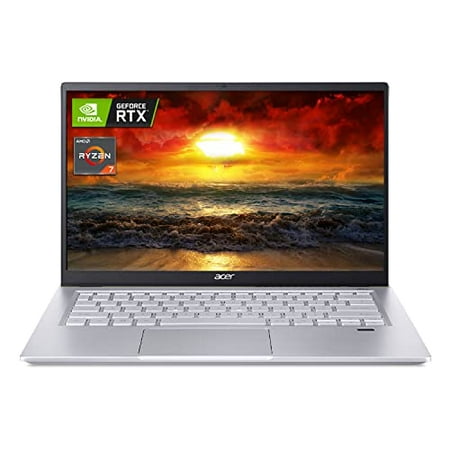 acer Swift X Creator Laptop | 14" Full HD 100% sRGB | AMD Ryzen 7 5800U | GeForce RTX 3050Ti Graphics | Wi-Fi 6 | Backlit Keyboard | Fingerprint Reader | Windows 11 (16GB RAM | 1TB PCIe SSD)