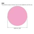 thumbnail image 3 of Unique Bargains Color Sticker Round Label 100mm for Office Marker Pink Pack of 100, 3 of 5