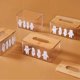 thumbnail image 2 of Caja de pañuelos de oso transparente para el hogar, sencilla, para sala de estar, dormitorio, escritorio, almacenamiento de pañuelos, caja de servilletas multifuncional para coche, 2 of 5