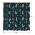 thumbnail image 5 of Shower Curtain for Bathroom Let It Snow Holiday Winter Shower Curtains Durable Funny Bath Curtain Hooks Included,72x72Inch, 5 of 5